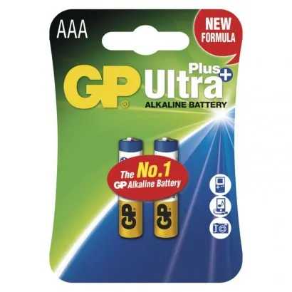 GP Ultra Plus Alkáli elem AAA 2db/bliszter