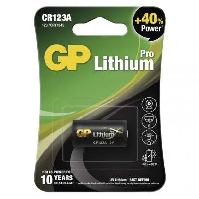 GP Lítium elem CR123A 