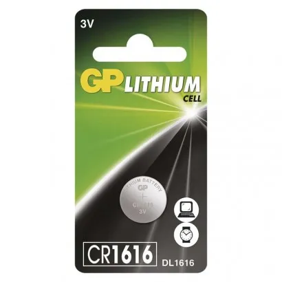 GP Lítium gombelem CR1616 1db/bliszter