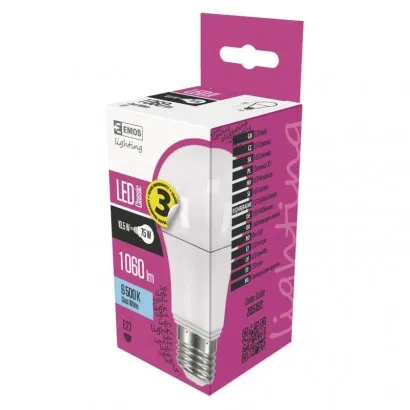 EMOS Classic LED izzó A60 E27 10.5W 1060lm hideg fehér