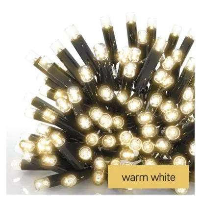 Karácsonyi Profi LED sorolható füzér, fekete, 5 m, kültéri...