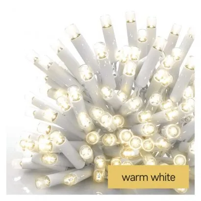 Karácsonyi Profi LED sorolható füzér, fehér, 5 m, kültéri ...