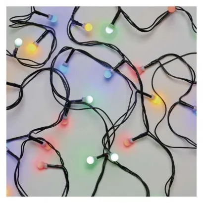 LED karácsonyi fényfüzér, cseresznye – golyók, 8 m, kültér...
