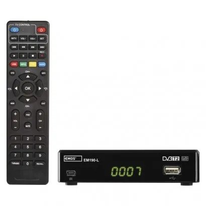 EMOS DVB-T2 vevő EM190-L HD