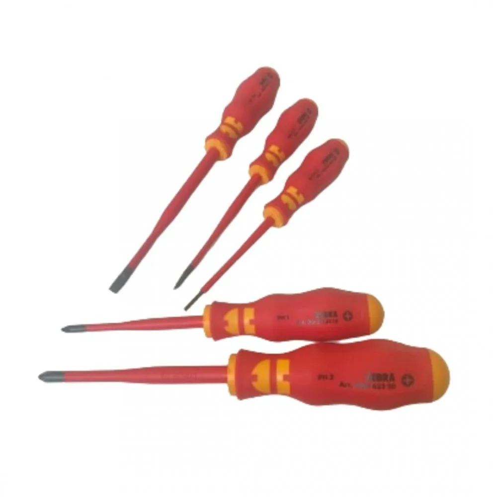 5 részes Würth Zebra villanyszerelő szigetelt csavarhúzó k...