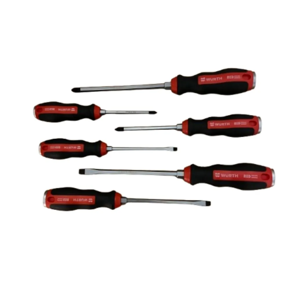 6 részes Würth RedStripe üthető csavarhúzó készlet PH1 PH2...
