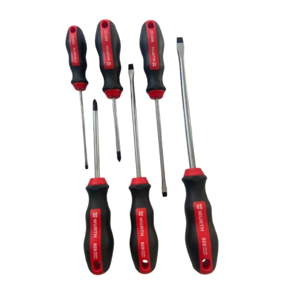6 darabos Würth Red Stripe csavarhúzó készlet 6 részes sze...