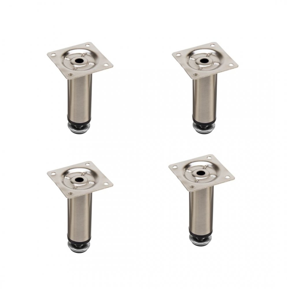 4 darabos StrongLegs bútorláb FS014, 100Rmm, króm fényes 1...