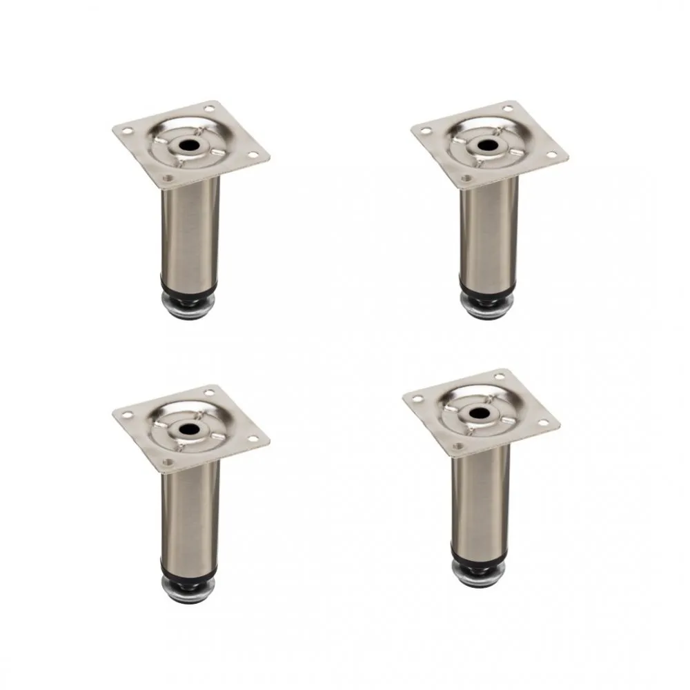 4 darabos StrongLegs bútorláb FS014, 100Rmm, króm fényes 10cm magas