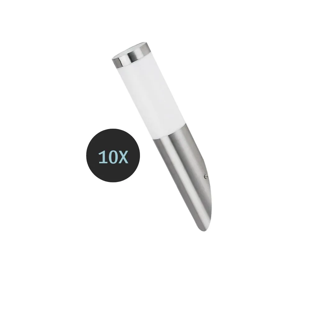 Big Pack - 10db Inox Torch kültéri falikar szett