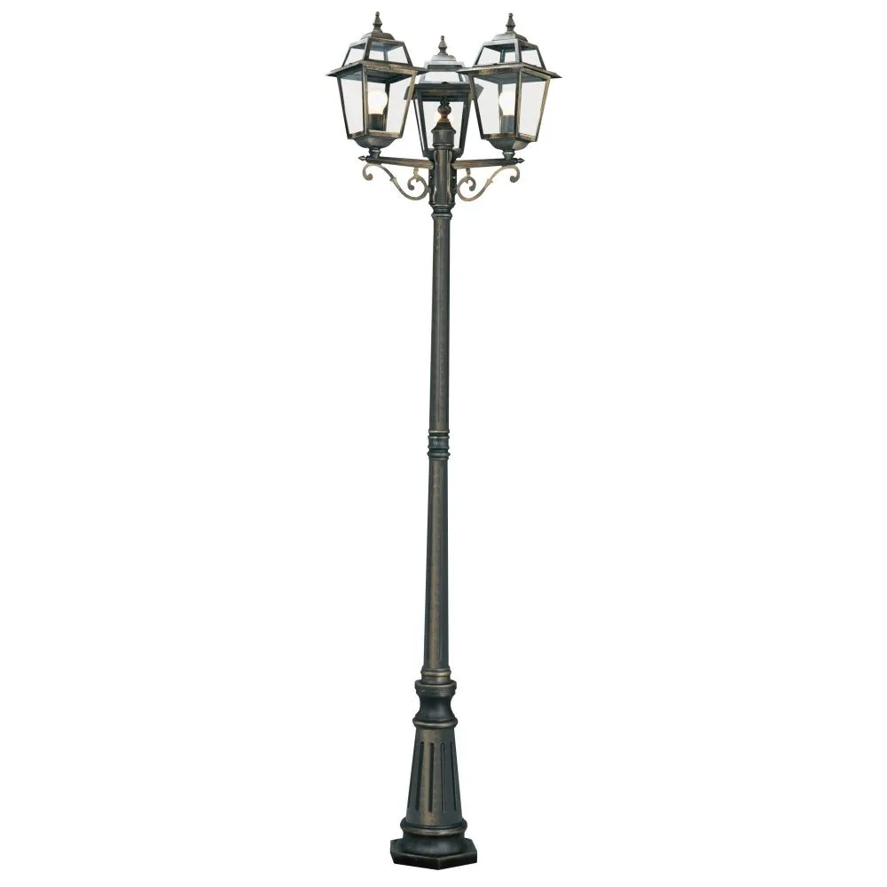 New-Orleans Searchlight álló lámpa 227cm 3x E27 IP44 antik...