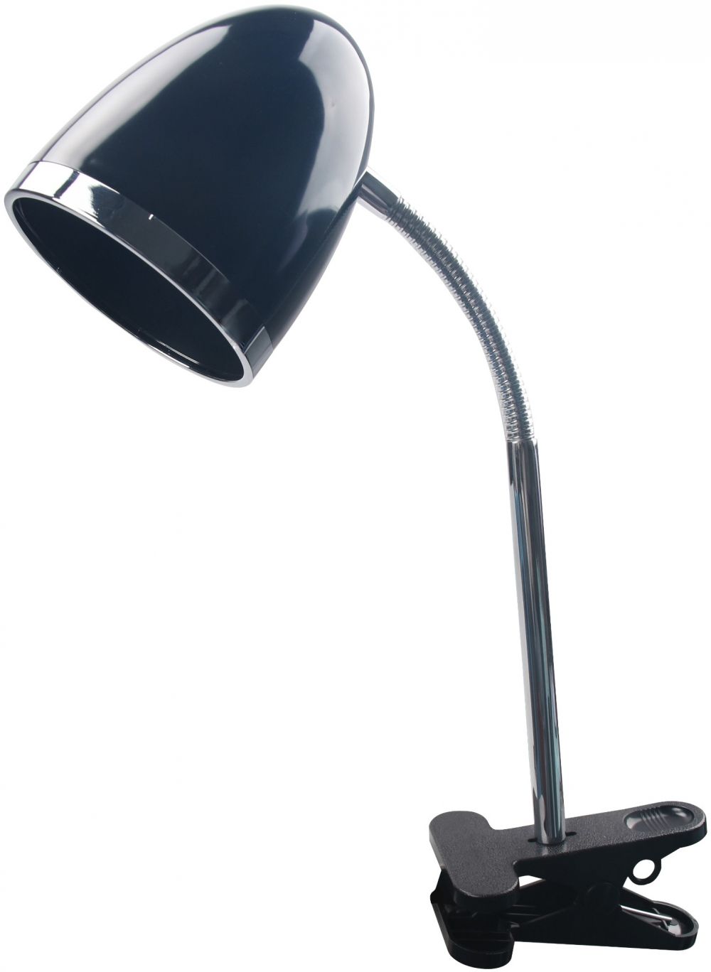 Avide Basic Asztali Lámpa Csíptethető Fekete E27 max.15W...