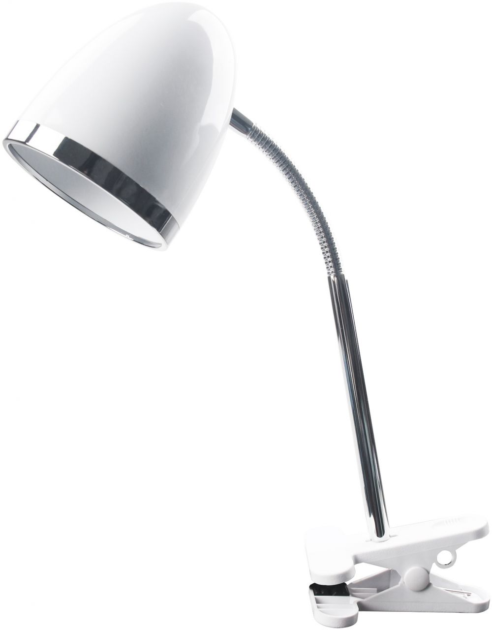 Avide Basic Asztali Lámpa Csíptethető Fehér E27 max.15W...