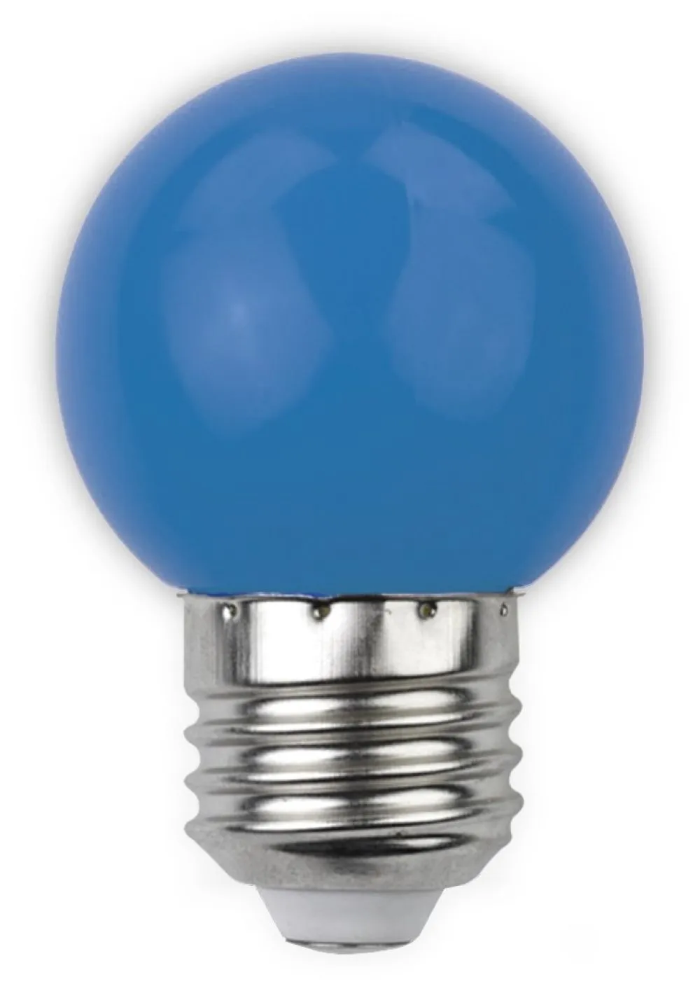 Avide Dekor LED fényforrás G45 1W E27 Kék