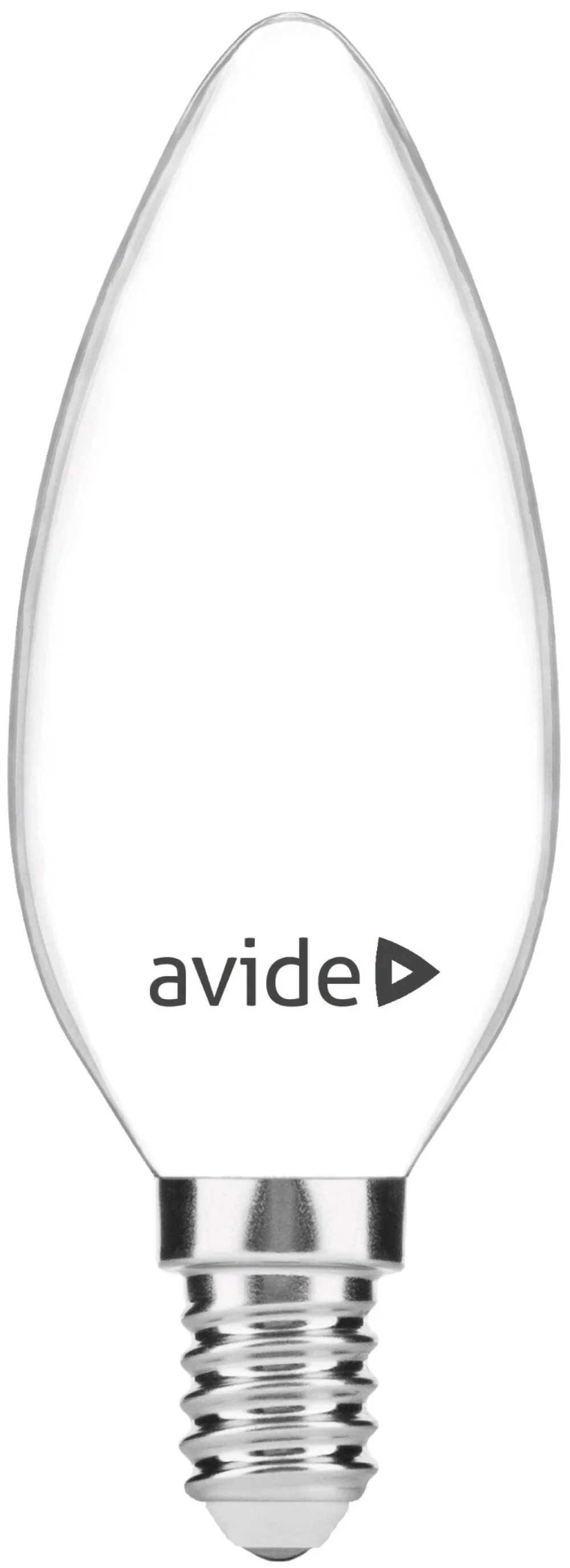 Avide LED Opál Filament Candle 4W E14 360° NW 4000K