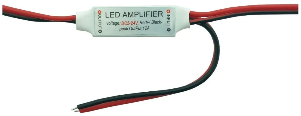 Avide LED Szalag 12V 144W Fényerőszabályzó Mini Jelerősítő...