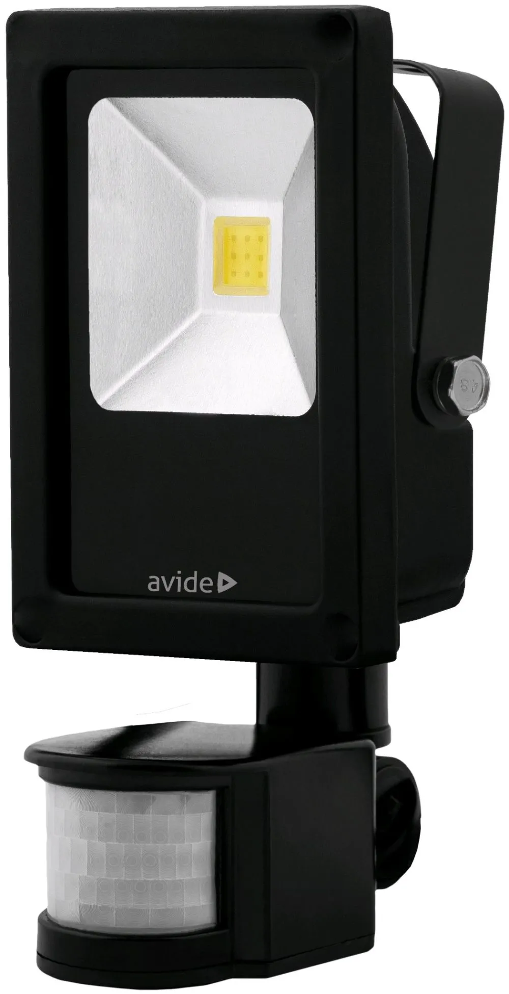 Avide LED Reflektor Slim 10W CW 6400K Mozgásérzékelős PIR...