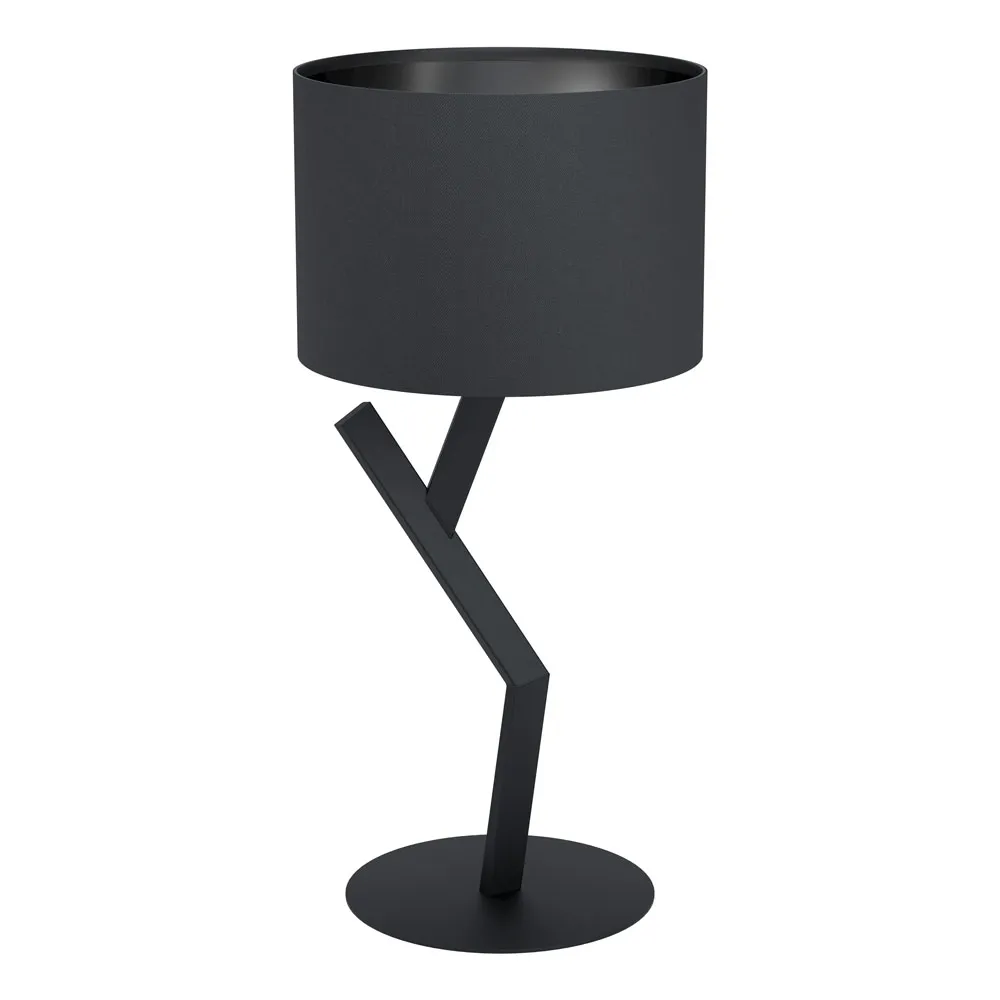 Asztali lámpa E27 1x40W fekete Balnario