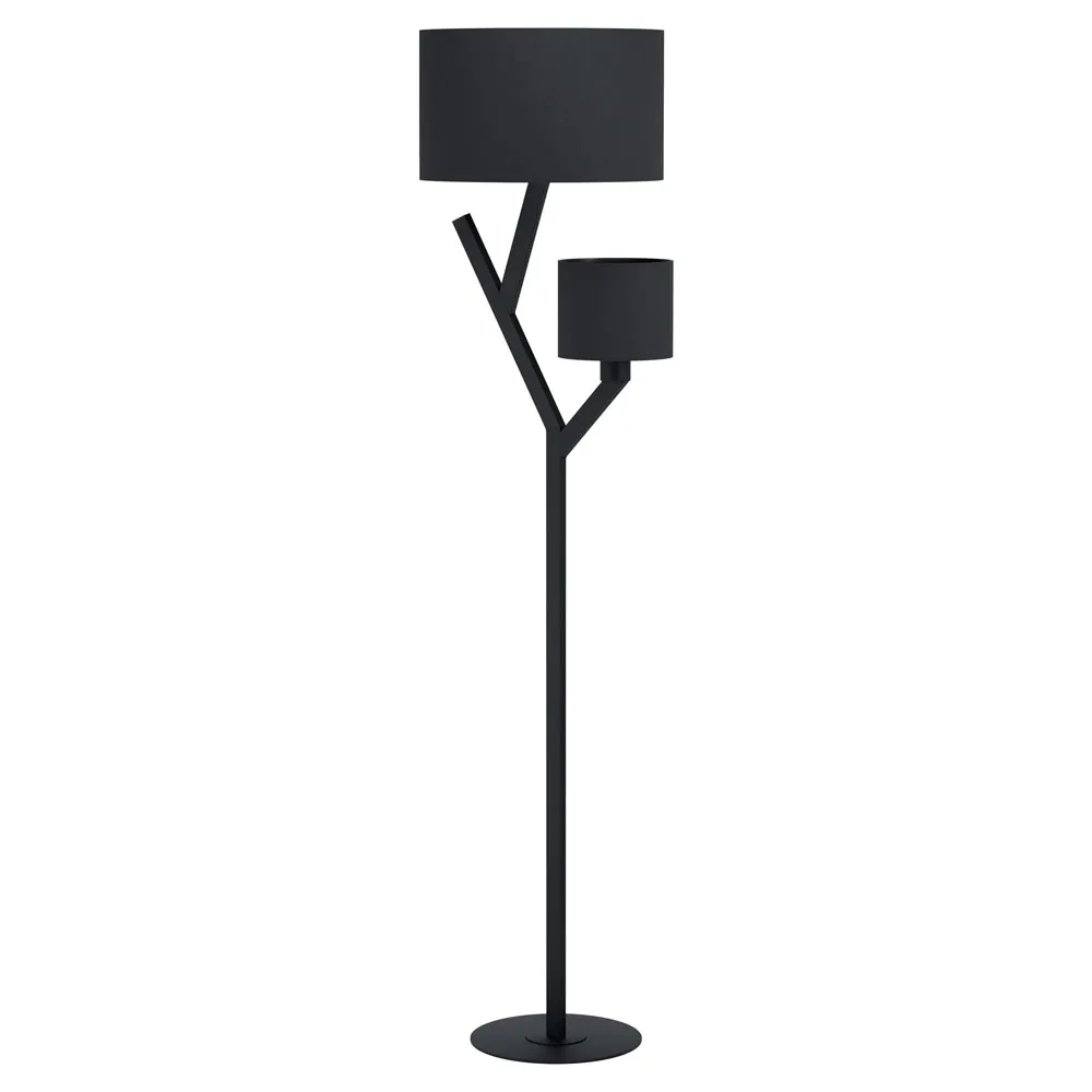 Balnario  Beltéri állólámpa E27 2x40W fekete 