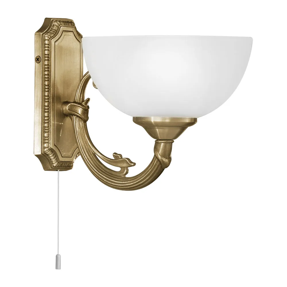 Fali lámpa, 1*40Wc,E14, bronz Savoy
