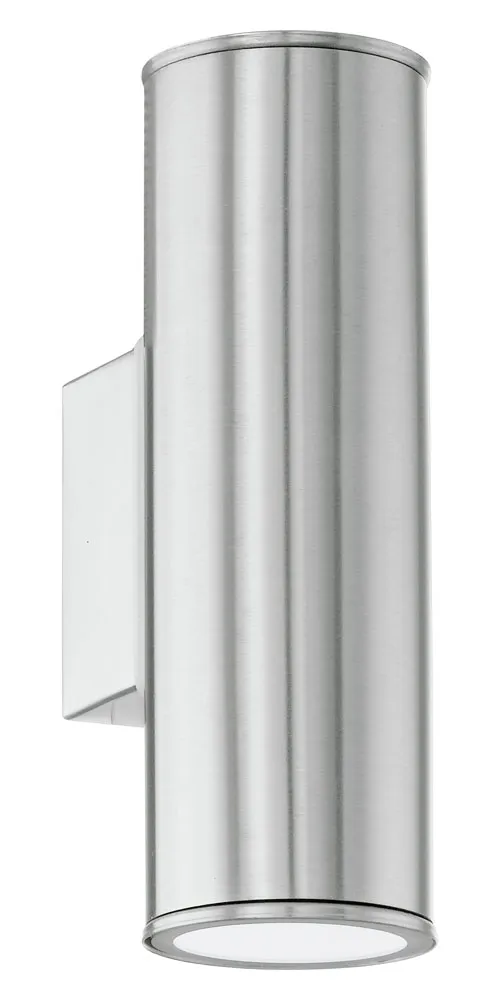 Kültéri fali lámpa GU10 2x3W nemes acél Riga