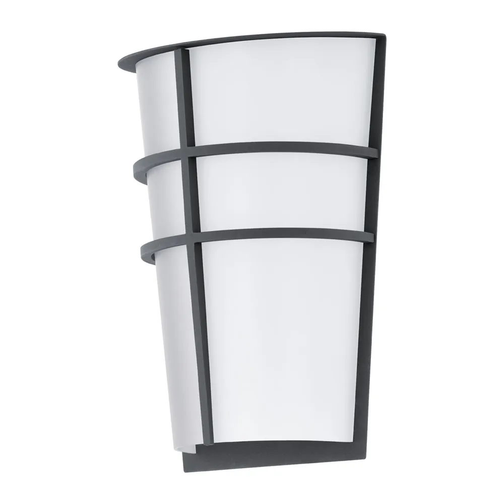 Kültéri fali lámpa 2x2,5W antracit/fehér Breganzo