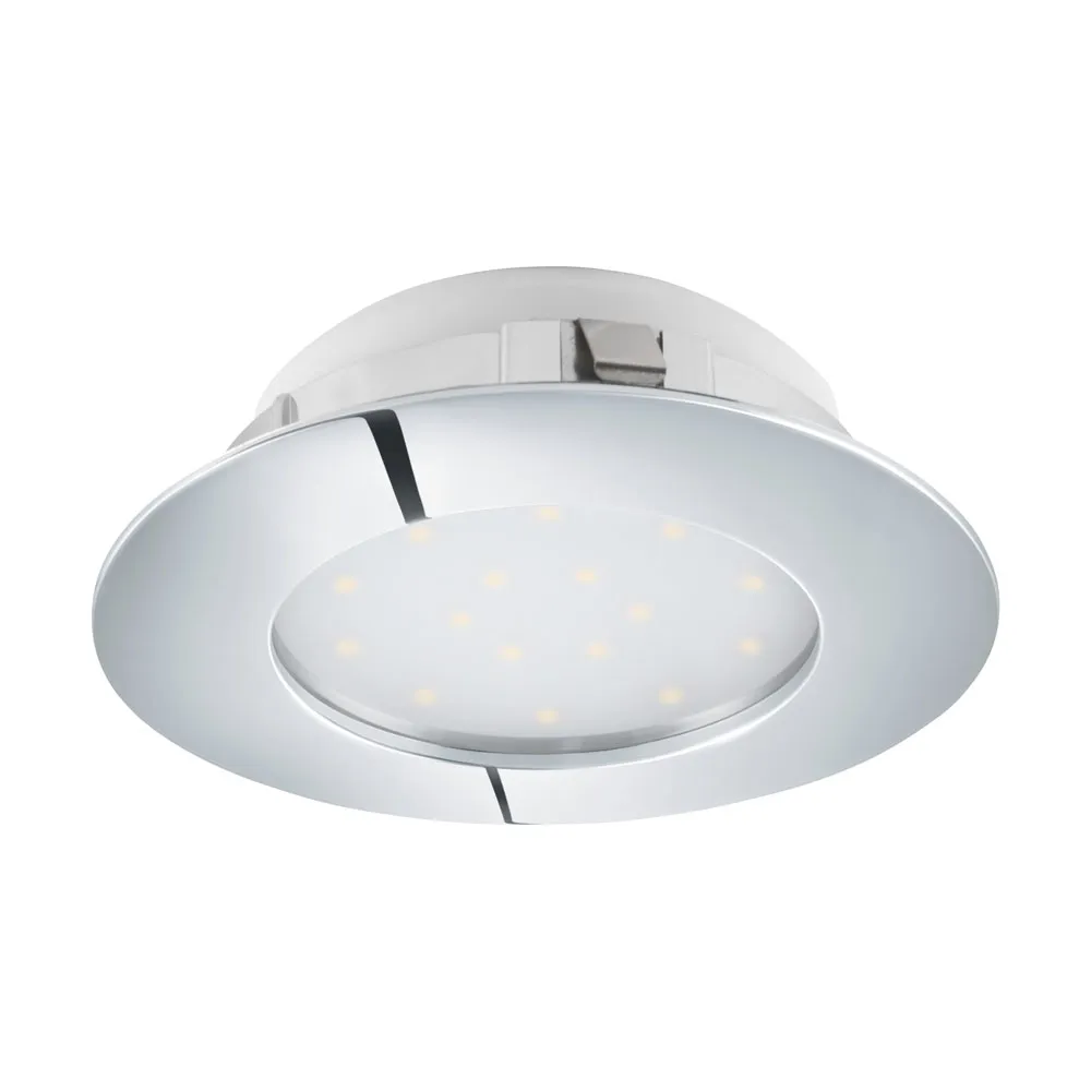 Beltéri LED beépíthető lámpa 12W 10,2cm króm Pineda