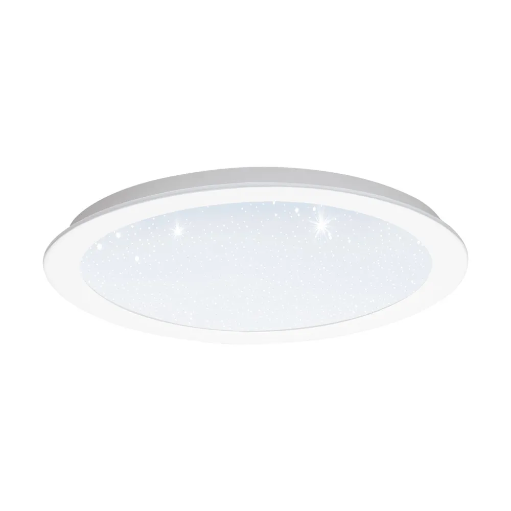 Beltéri LED beépíthető lámpa 21W 30cm fehér/kristály Fiobb...