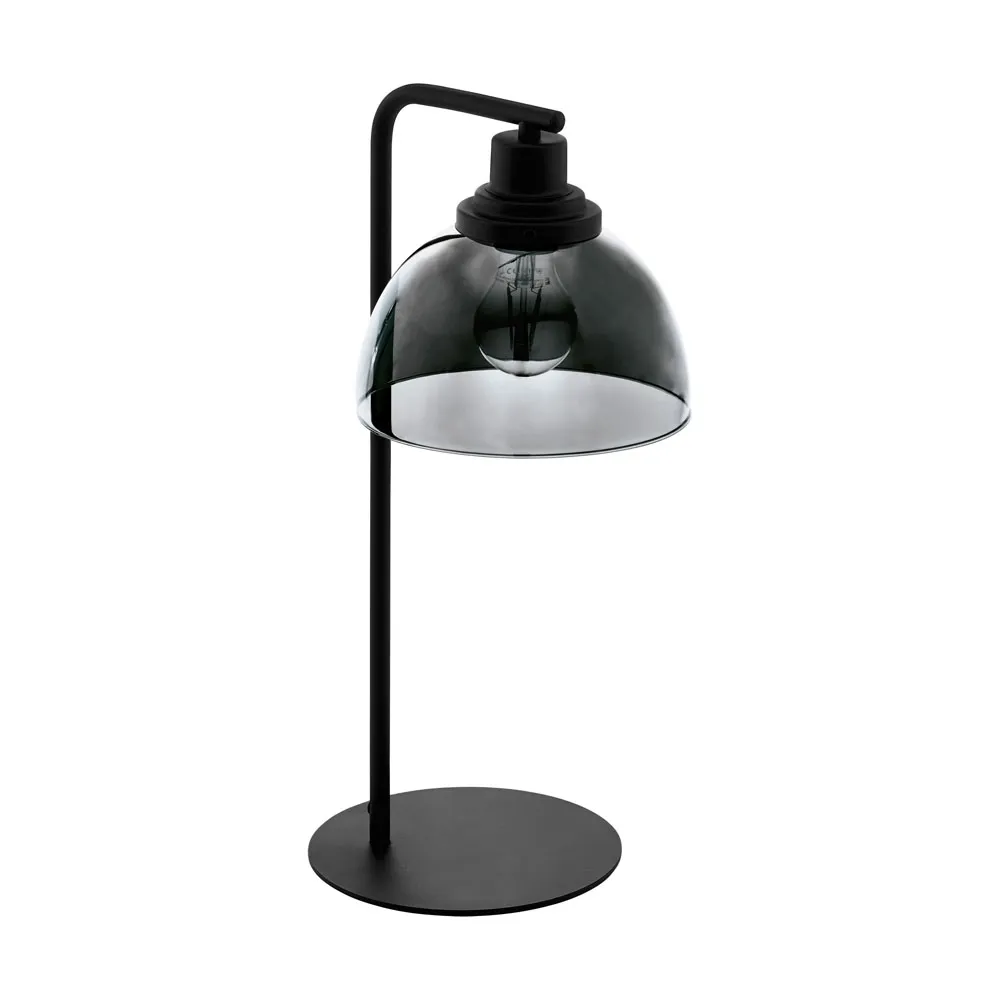 Asztali lámpa E27 60W fekete Beleser