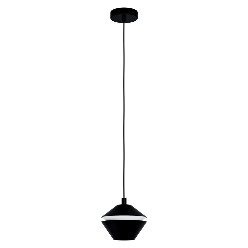 Beltéri LED függeszték GU10 1x5W fekete/fehér Perpigo