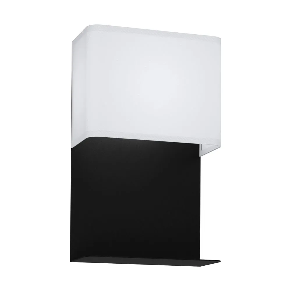 Beltéri LED fali lámpa 5,4W 410Lm fekete/fehér Galdakao