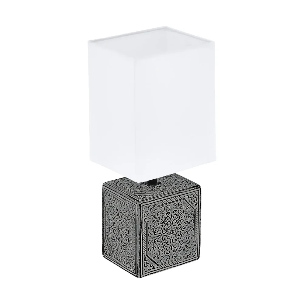 Asztali lámpa E14 40W fekete/fehér Mataro