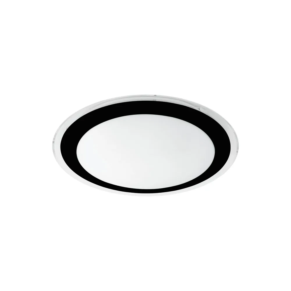 Beltéri LED mennyezeti lámpa 18W 2000Lm fekete/fehér Compe...