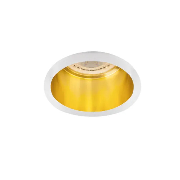 SPAG dekorációs keret spot lámpához GX5,3 fehér/ arany...