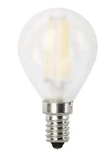Filament LED izzó E14 4W 350lm meleg fehér