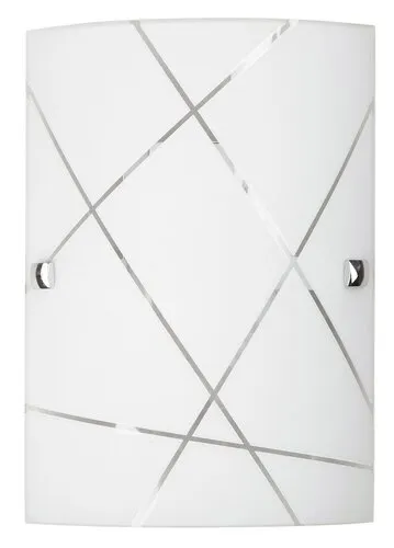 Beltéri fali lámpa E27 60W fehér/mintás Phaedra 
