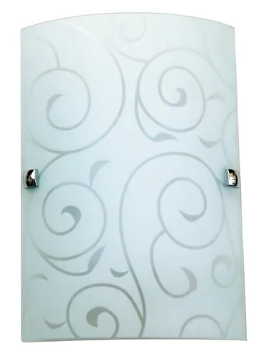 Beltéri fali lámpa E27 60W fehér/mintás Harmony Lux 