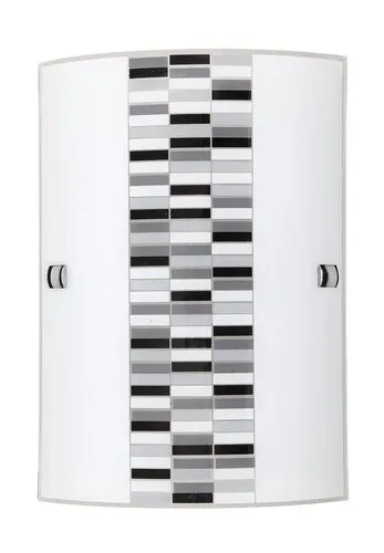 Beltéri fali lámpa E27 60W opál üveg Domino 