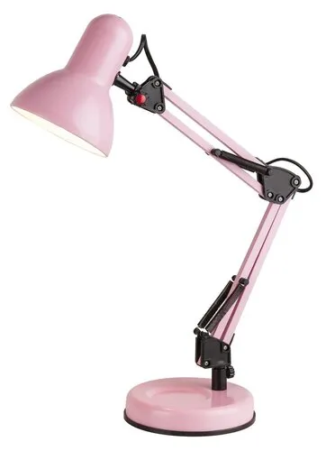 Íróasztali lámpa E27 60W rózsaszín Samson