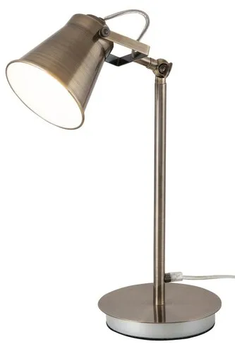 Íróasztali lámpa E27 15W bronz Martina