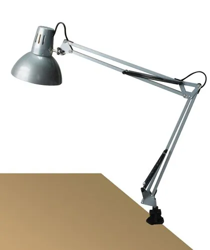 Íróasztali lámpa E27 60W ezüst Arno