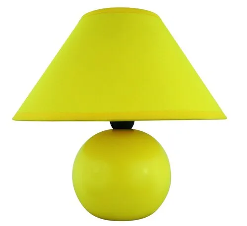 Éjjeli lámpa E14 40W sárga Ariel