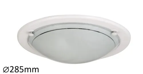 Beltéri mennyezeti lámpa E27 60W fehér/opál üveg Ufo 