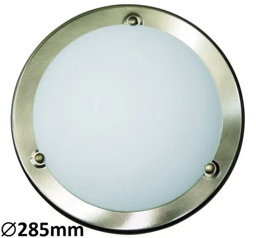 Beltéri mennyezeti lámpa  E27 60W bronz/fehér Ufo