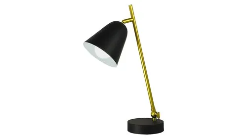 Asztali lámpa E14 25W fekete/arany Alder 