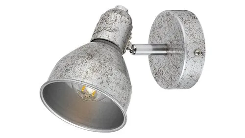 Beltéri fali lámpa E14 40W antik ezüst Thelma