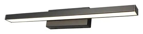 Beltéri LED fali lámpa 12W 930lm 3000K matt fekete John