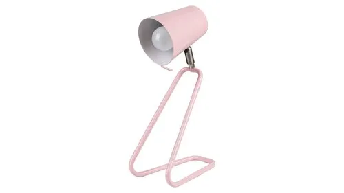 Íróasztali lámpa E14 25W rózsaszín Olaf