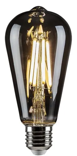 Rabalux Filament LED izzó E27 6w 410lm IP20 füstszínű