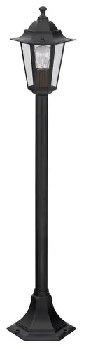 Kültéri állólámpa E27 60W fekete Velence 